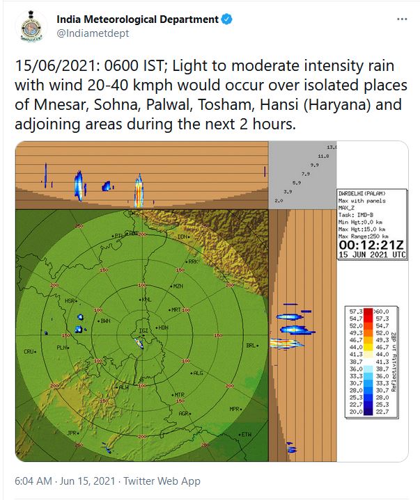 haryana weather update monsoon and rain in many districts