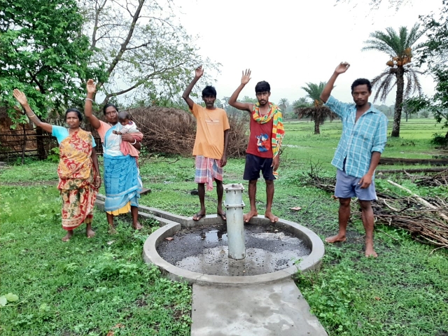 water scarcity in dumka's kolajoda village