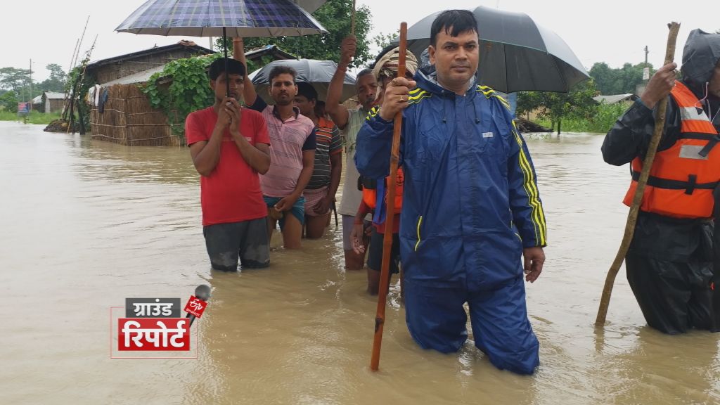 flood situation in Bagaha