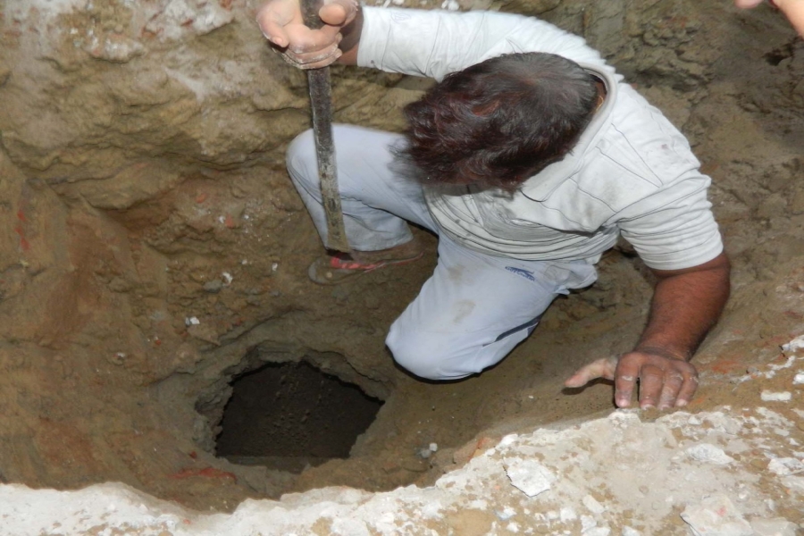 haryana bank robbery tunnel