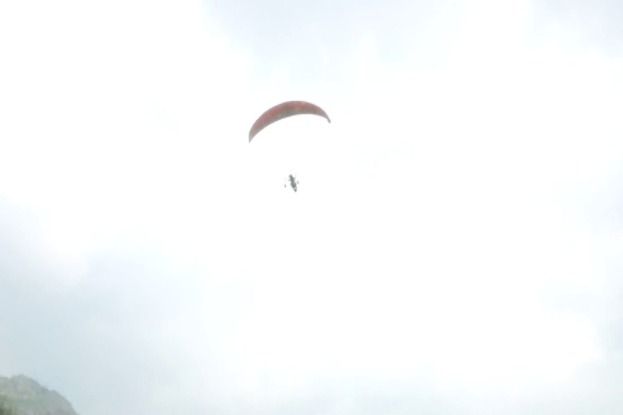 paragliding start morni hills