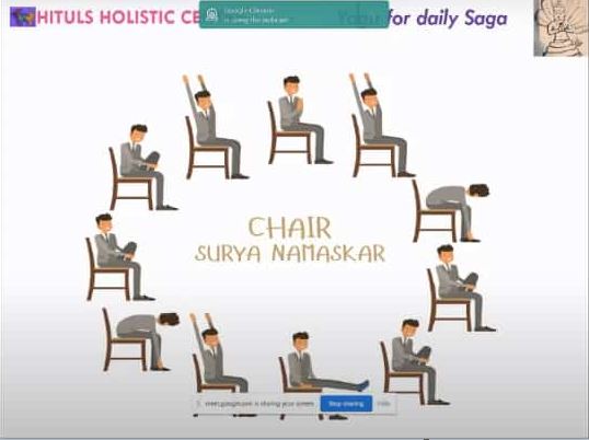 chair suryanamaskar