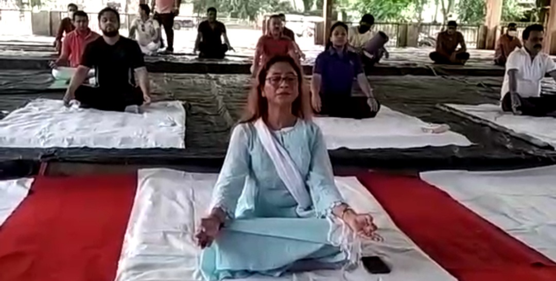 7th International Yoga Day celebrated at various places in Assam