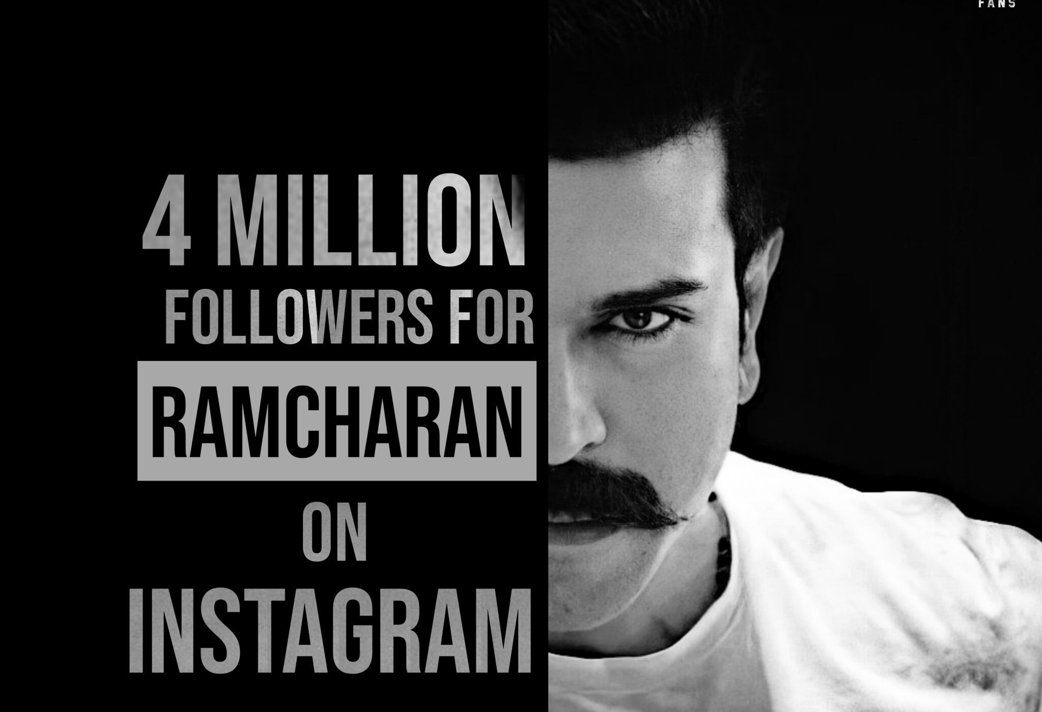 Ram Charan Hits The 4 Million Milestone On Instagram