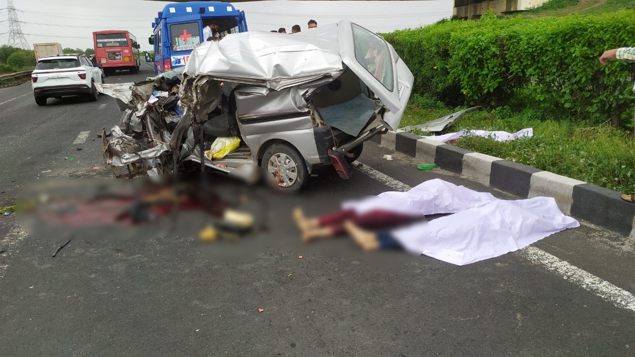 road accident in nadiad