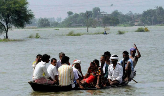 जलस्तर बढ़ने से सहमे लोग