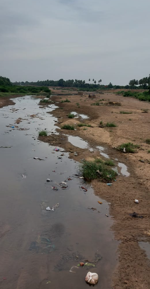 அசுத்தமாகும் வைகை நதி