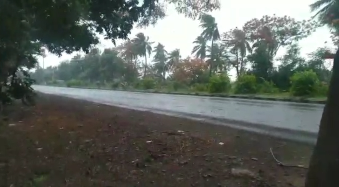 heavy rain at west godavari district