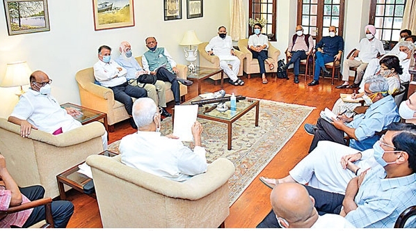 meeting at sharad pawar house
