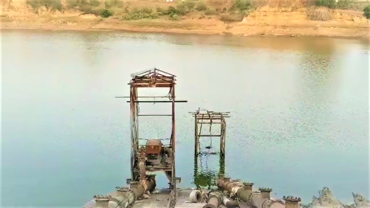 water crisis in rajasthan, dirty water reaching home, water problem in jhalawar