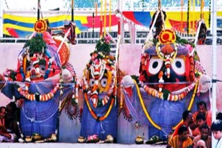 Grand bathing festival of Lord Jagannath held in Puri