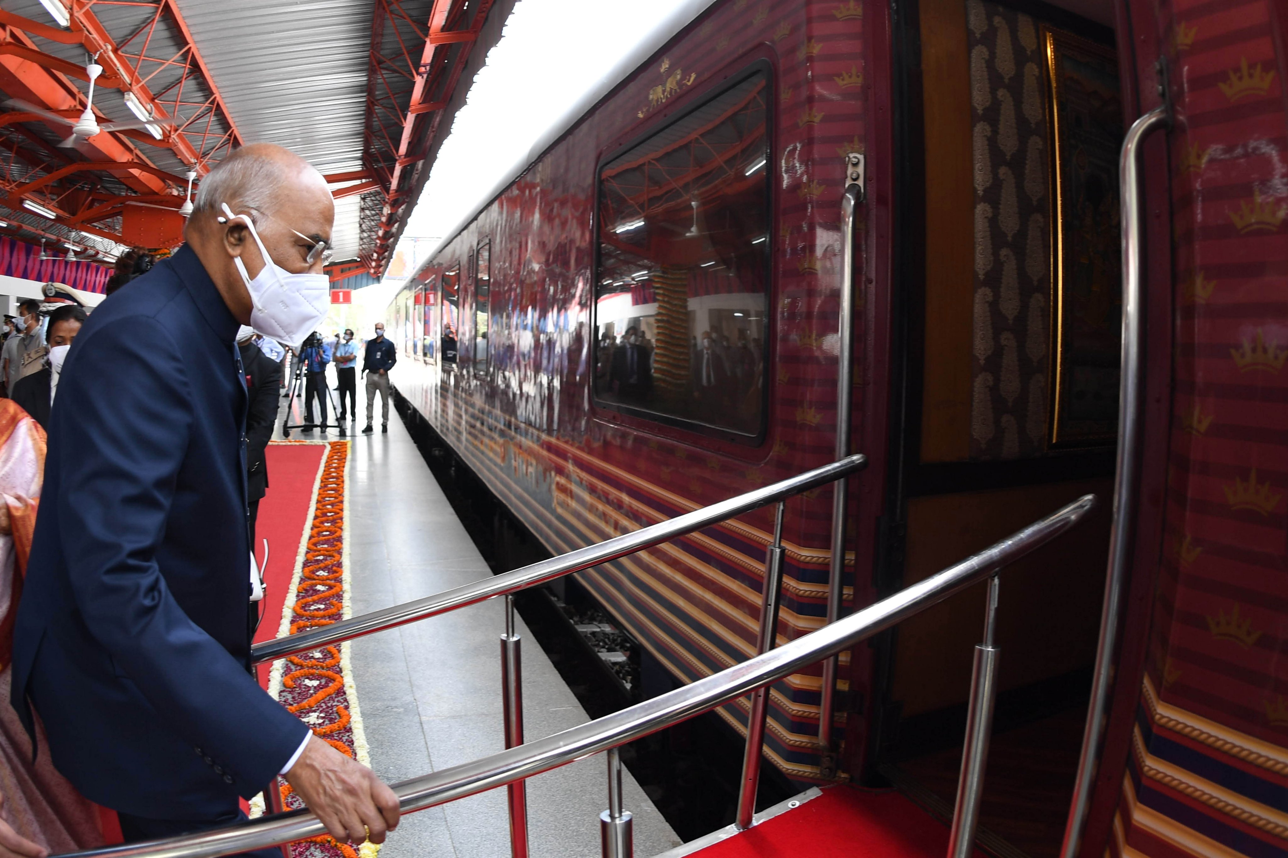 President Kovind train journey