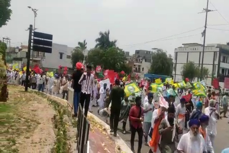 Farmers protest in hariyana