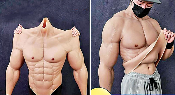 super realistic Muscles suite