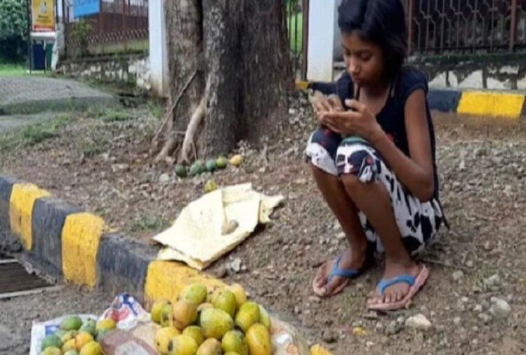 girl sells 12 mangoes for Rs1.2 lakh