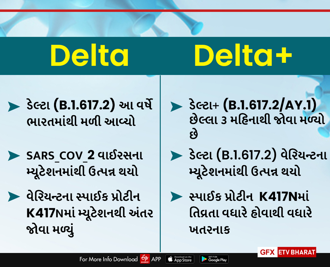 Difference between Delta and Delta plus variant