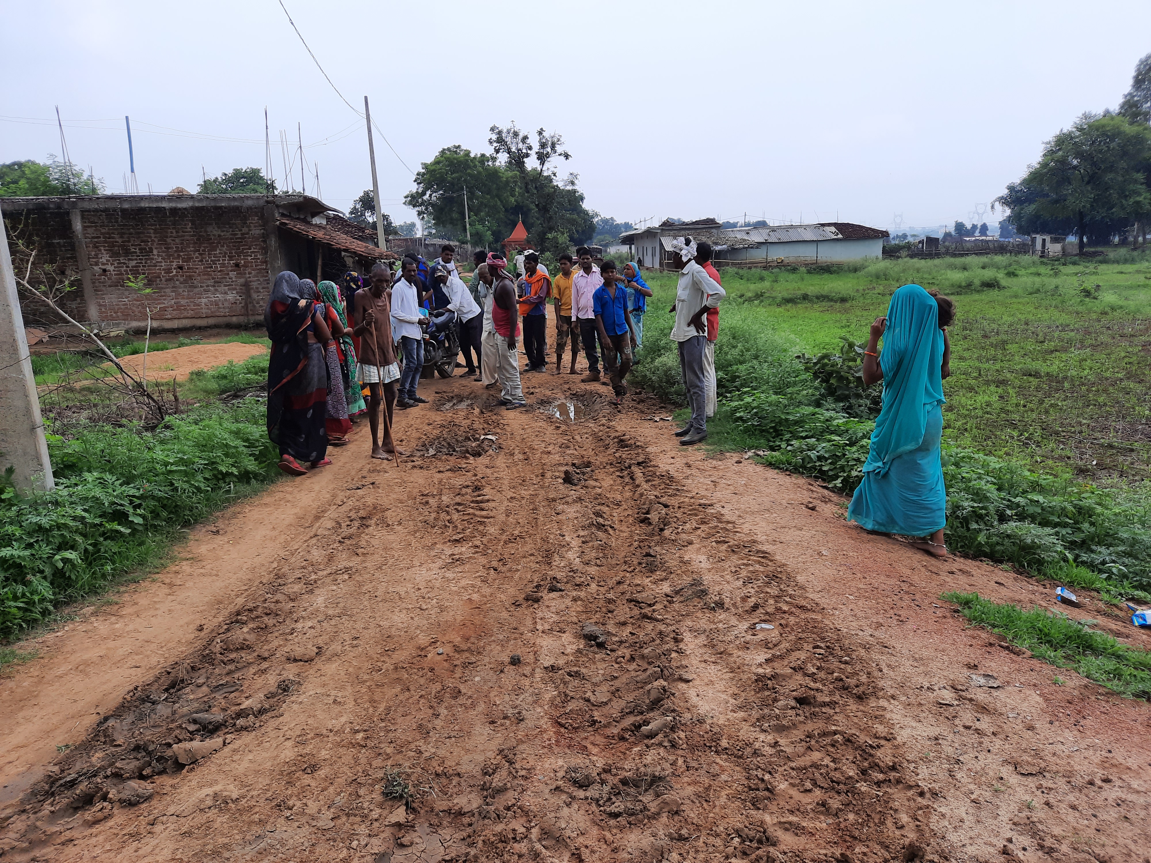 MP: Sidhi: Road stolen in Sidhi complaint filed to  police and panchayat office.