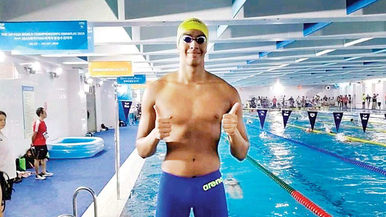 Sri hari natraj qualifies for olympics