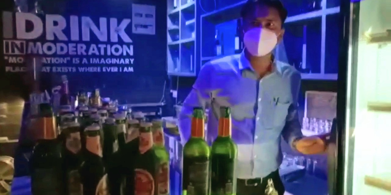 illegal liquor recovered at siliguri restaurant, man arrested