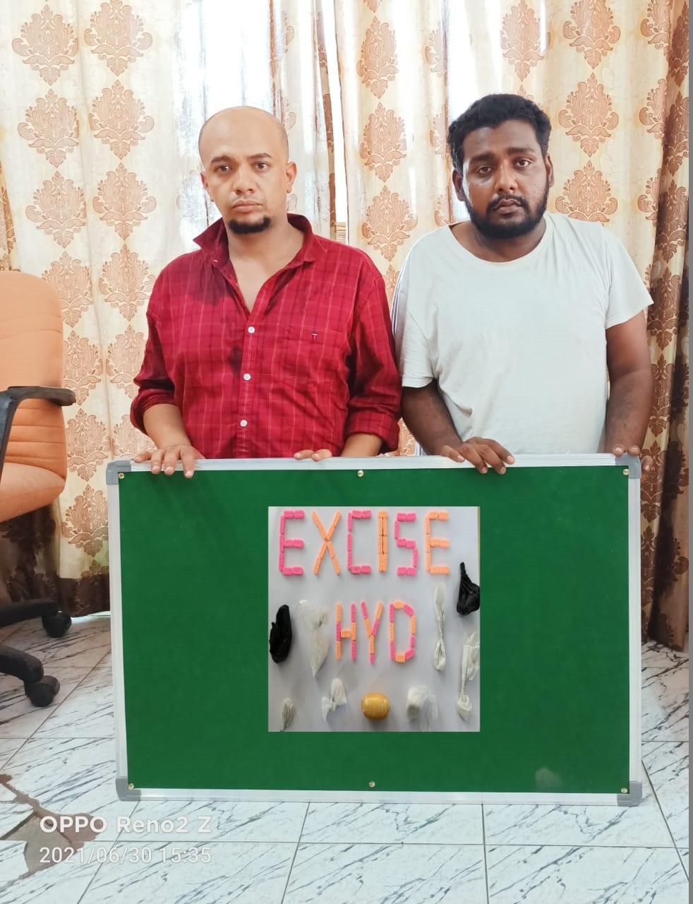 Two foreigners arrested in drugs case in Hyderabad