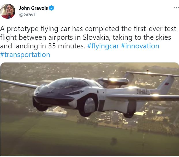 flying car trial