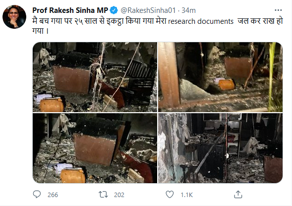 Rakesh Sinha tweet