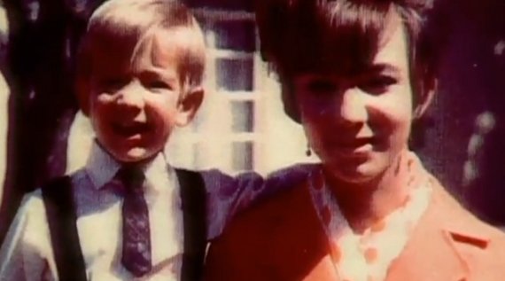 Bezos with his mother