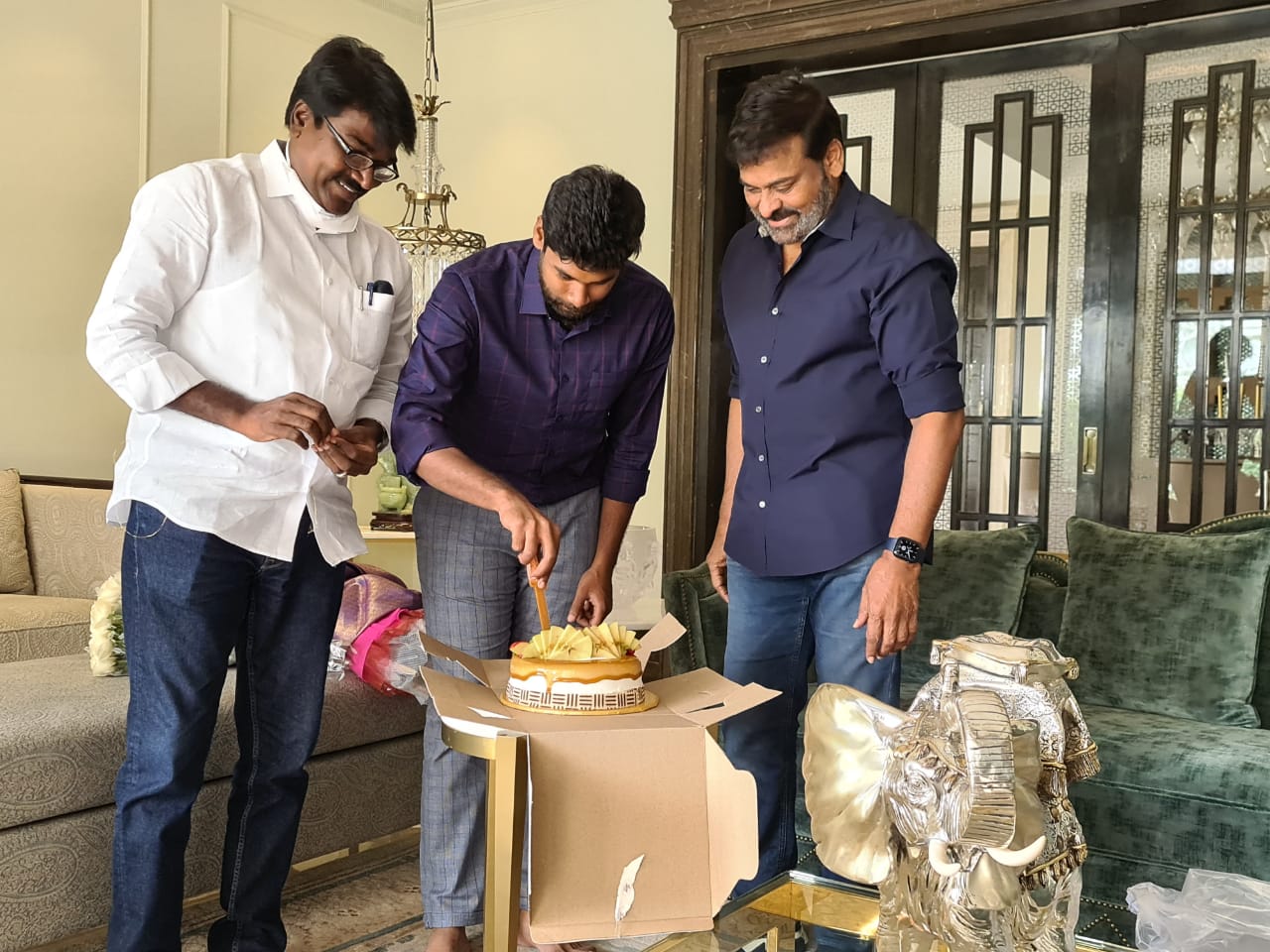 puvvada met chiranjeevi, puvvada met ntr