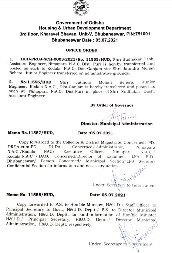 Irregularities in  implementation of flagship Scheme in nimapada