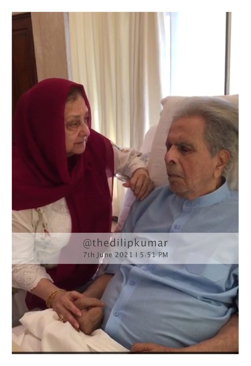 dilip kumar last days photo