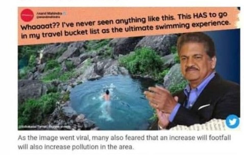 industrialist-anand-mahindra-retweeted-the-picture-of-khela-village-pond