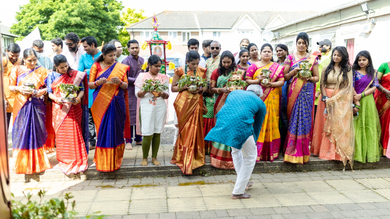 bonalu in london, bonalu celebration by tauk