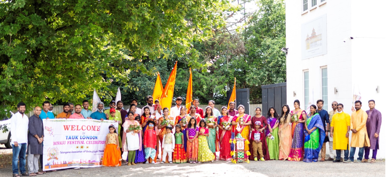 bonalu in london, bonalu celebration by tauk