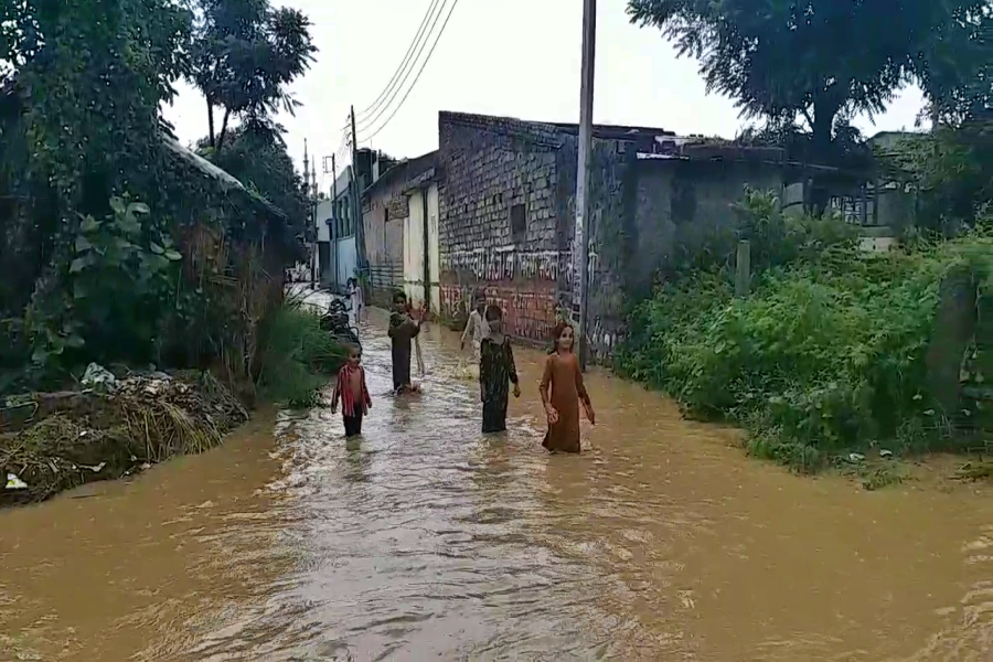 monsoon first rain yamunanagar