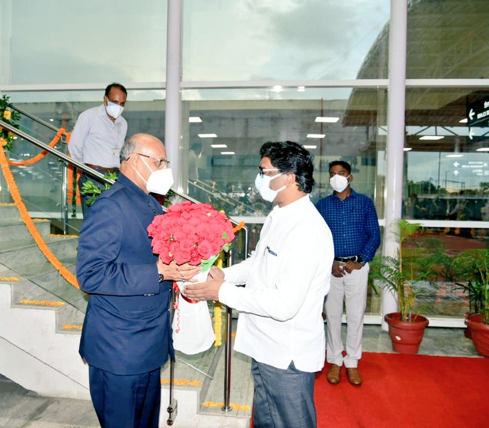 new-governor-of-jharkhand-ramesh-bais-in-ranchi