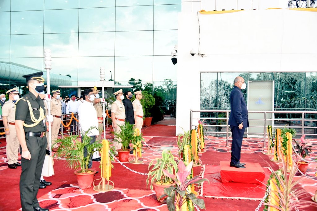 new-governor-of-jharkhand-ramesh-bais-in-ranchi