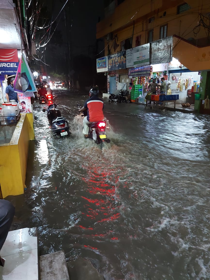 heavy rains in hyderabad