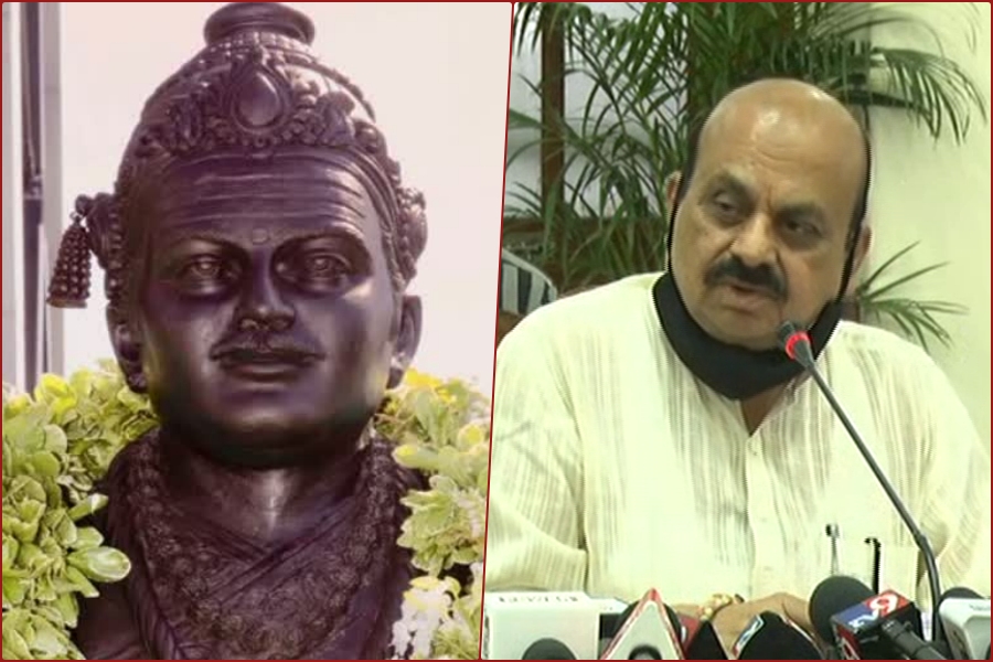 Cabinet decided to installing of Basaveshwara Statue, Cabinet decided to installing of Basaveshwara Statue in Vidhanasoudha, Basavaraj bommai press meet, minister Basavaraj bommai press meet, ಬಸವೇಶ್ವರ ಪ್ರತಿಮೆ ಸ್ಥಾಪನೆಗೆ ಸಂಪುಟ ಸಭೆ ನಿರ್ಧಾರ, ವಿಧಾನಸೌಧದಲ್ಲಿ ಬಸವೇಶ್ವರ ಪ್ರತಿಮೆ ಸ್ಥಾಪನೆಗೆ ಸಂಪುಟ ಸಭೆ ನಿರ್ಧಾರ, ಕಾನೂನು ಸಚಿವ ಬೊಮ್ಮಾಯಿ ಸುದ್ದಿಗೋಷ್ಠಿ, ಕಾನೂನು ಸಚಿವ ಬೊಮ್ಮಾಯಿ ಸುದ್ದಿ,