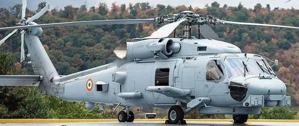 US Navy hands over MH-60R helicopters to India