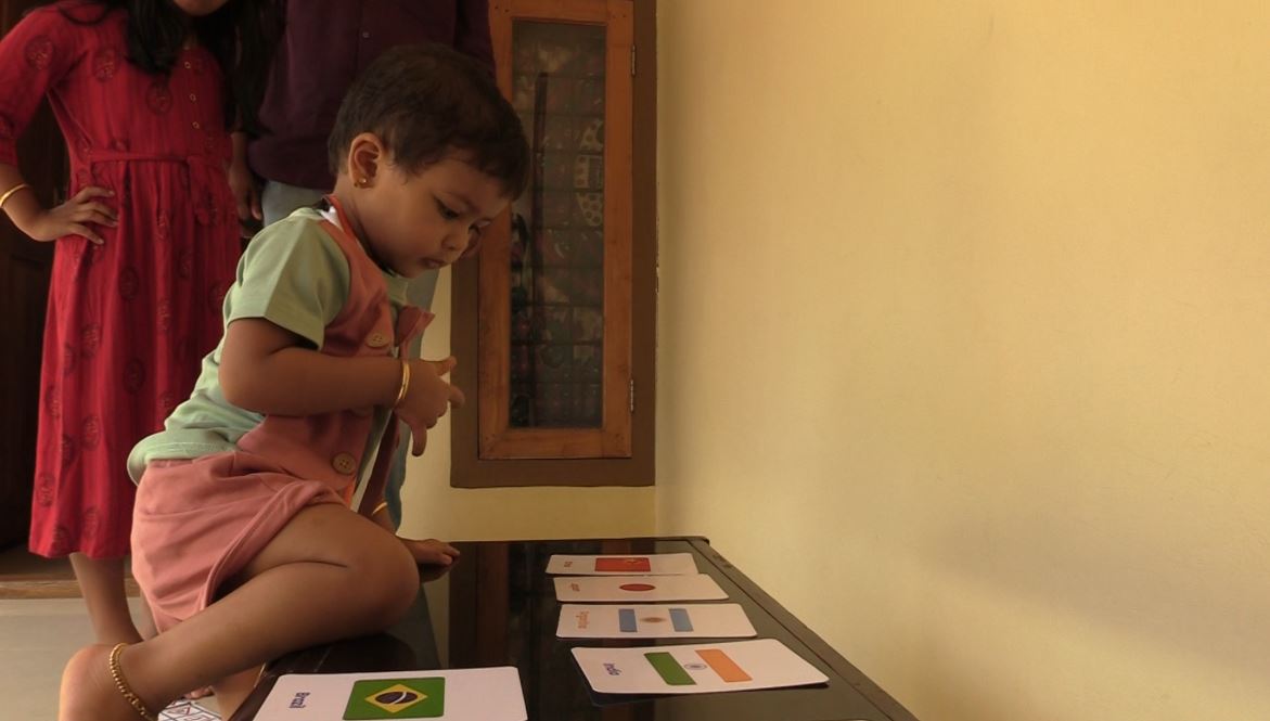 toddler gets into the India Book of Records