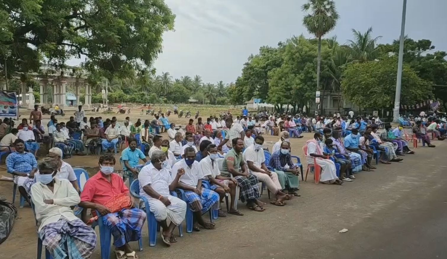 Fisheries protest