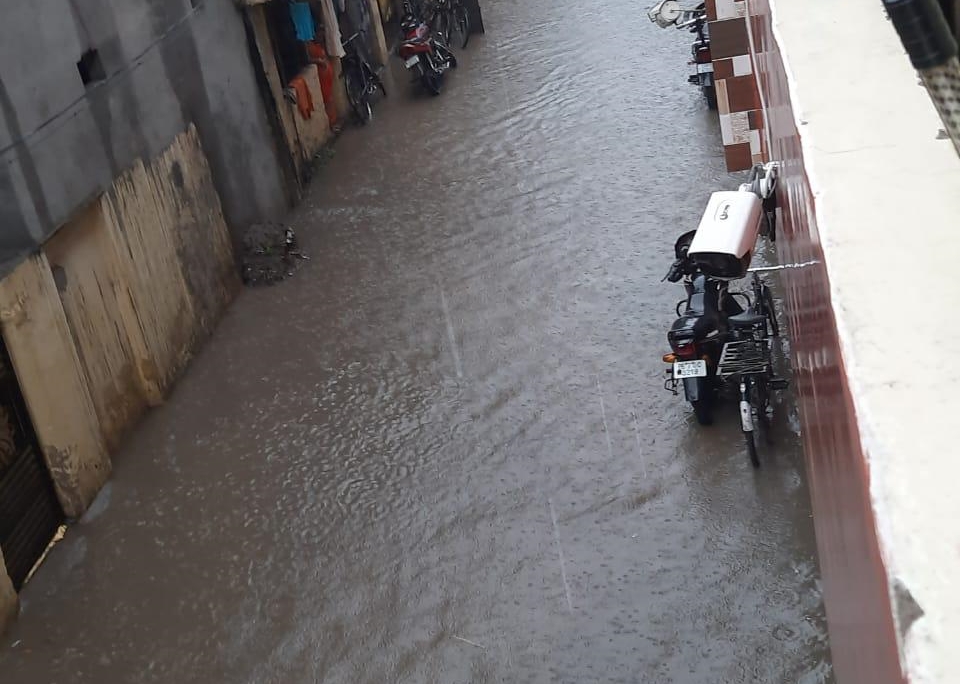 Chandigarh water logging