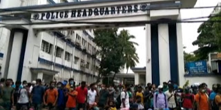 no job after getting appointment letter, candidates agitation at bhawani bhawan