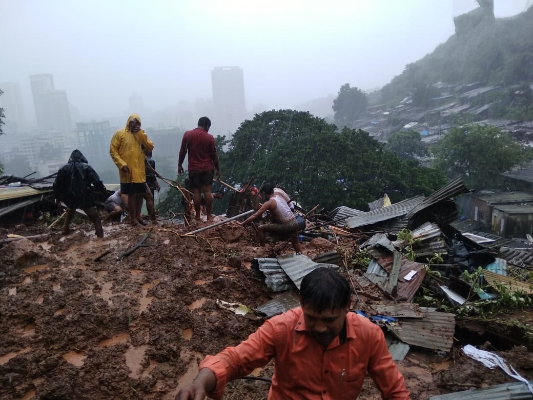 Four women and a man died in a building collapse