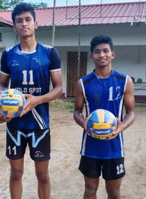 Two Volleyball player from Tezpur selected to Indian Team