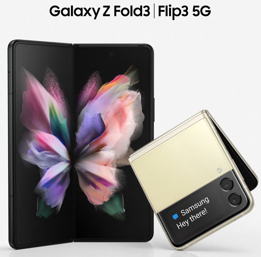 Samsung Galaxy Z Fold 3 and Z Flip 3