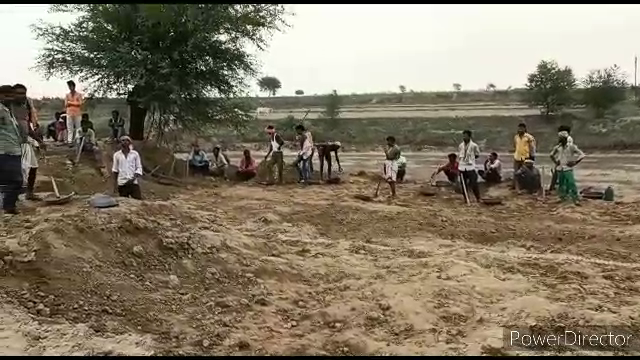 Villagers made their own road