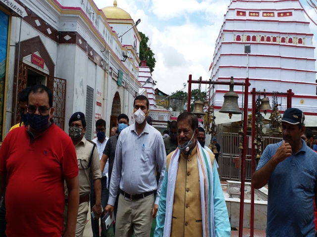 Meeting held in Basukinath temple auditorium to stop devotees crowd