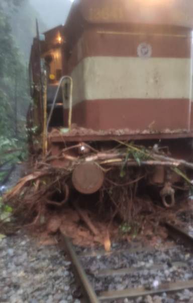 Railway derailed