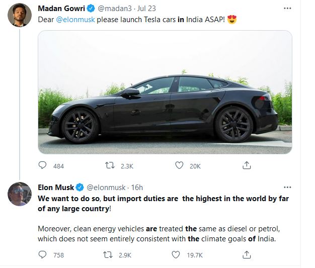 Tesla CEO Musk